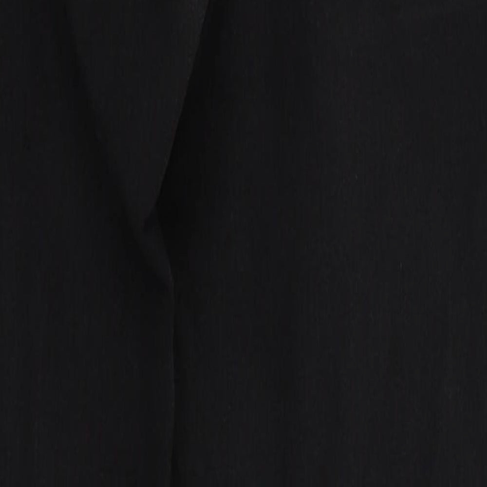 Boohoo Womens Black  Camel Skinny Jeans Size 8 L29 in Regular Zip
