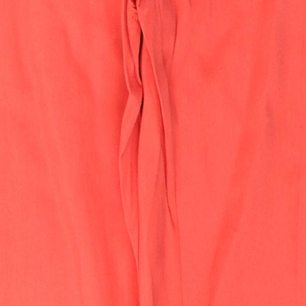 Marks and Spencer Womens Red  Cotton Jegging Jeans Size 8 L29 in Regular Button
