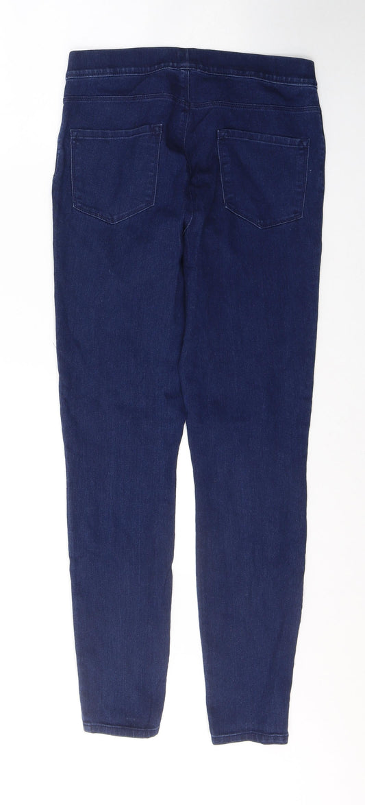 GEORGE  Womens Blue  Cotton Jegging Jeans Size 10 L28 in Regular