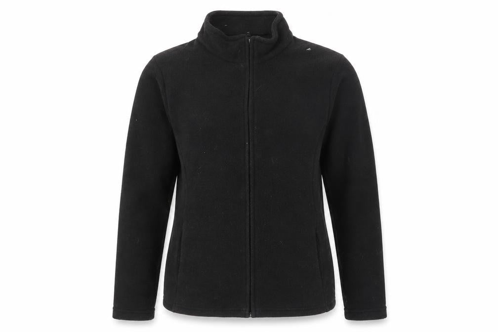Marks and Spencer Womens Black Collared  Polyester Pullover Jumper Size 14