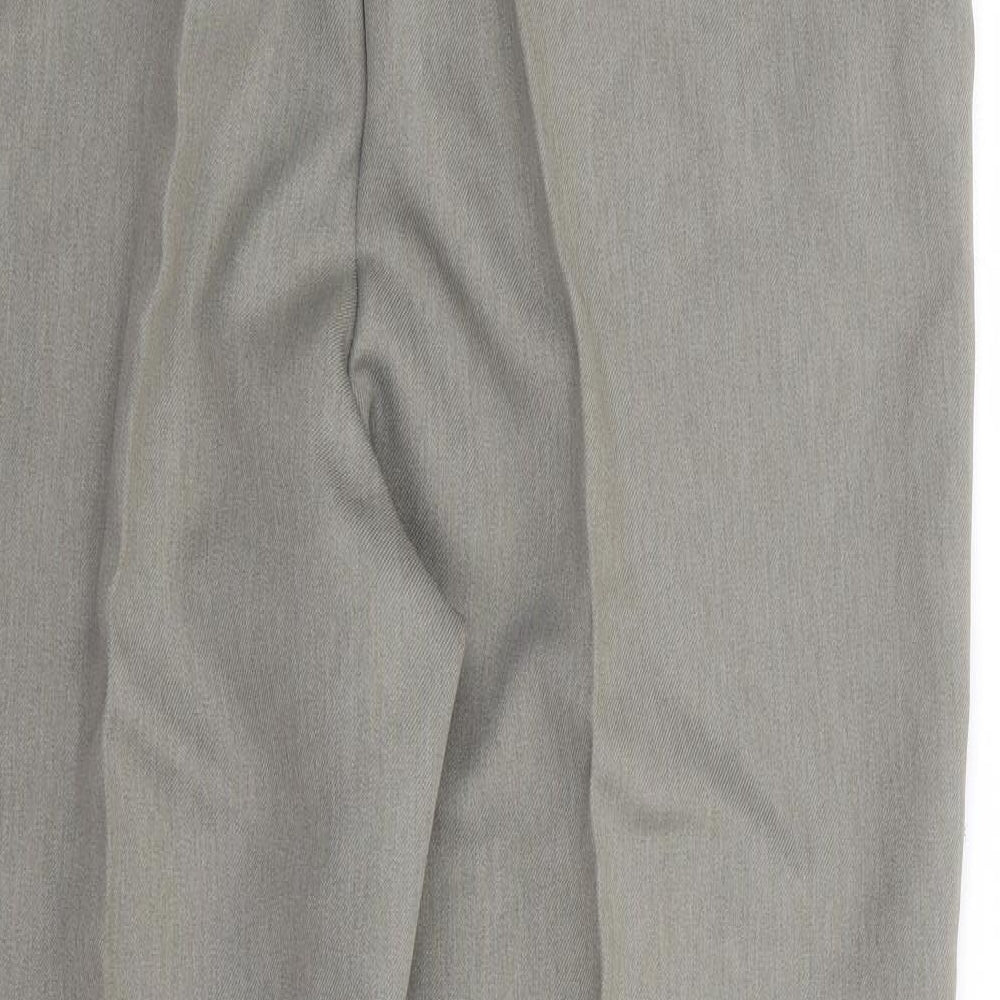 Saira of Manchester Womens Green  Polyester Trousers  Size 20 L26 in Regular