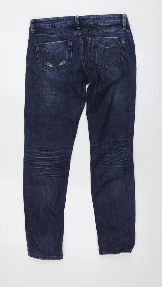 Baxter Womens Blue  Cotton Skinny Jeans Size 28 L28 in Regular
