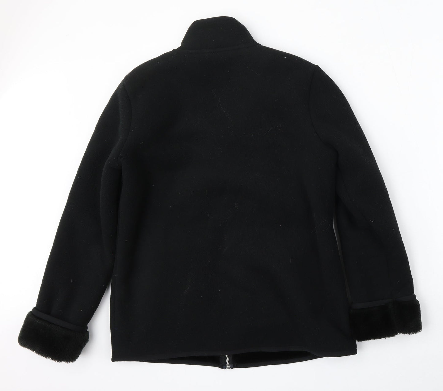 Debenhams Womens Black   Jacket  Size 12  Zip