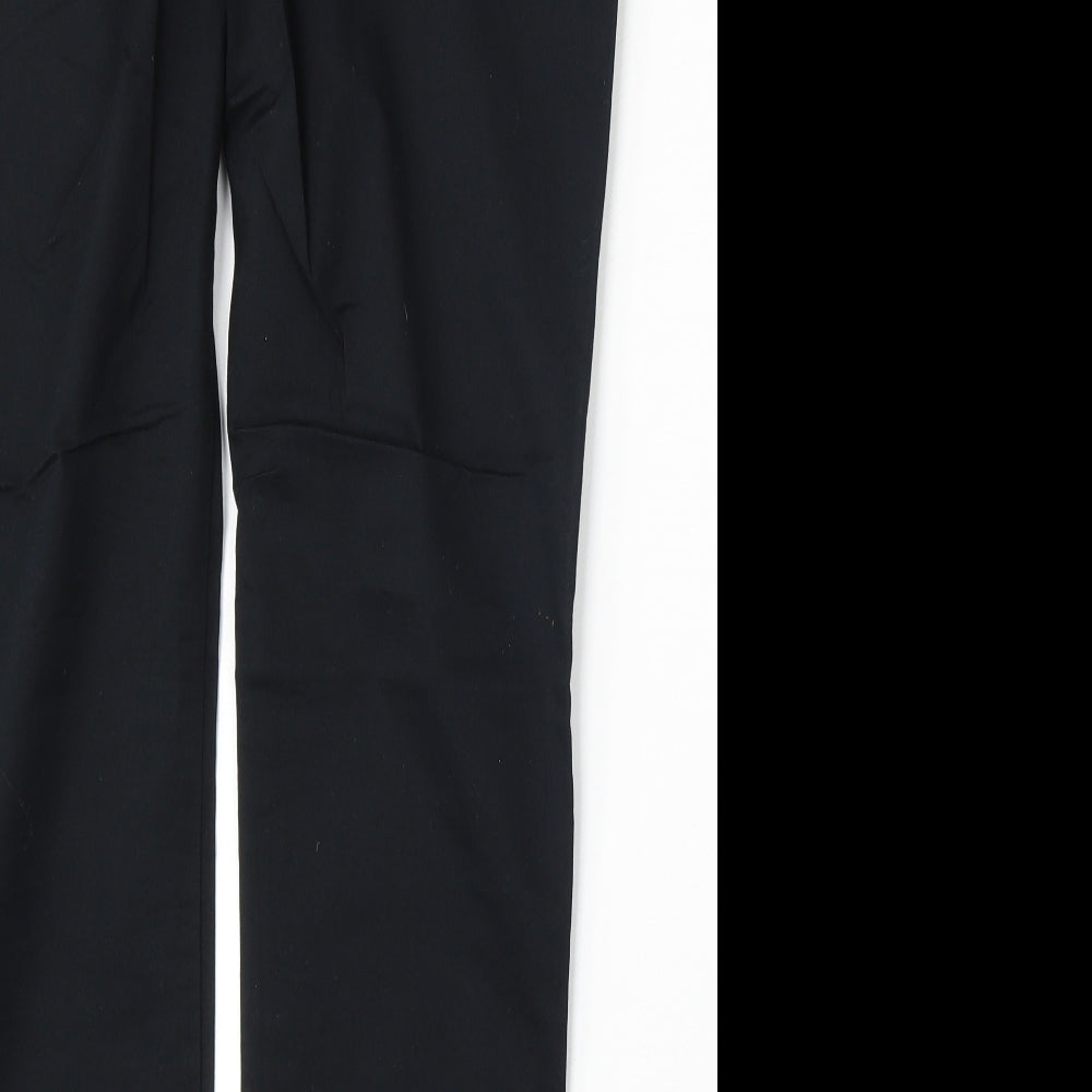 H&M Womens Blue  Cotton Straight Jeans Size 34 L30 in Regular Button