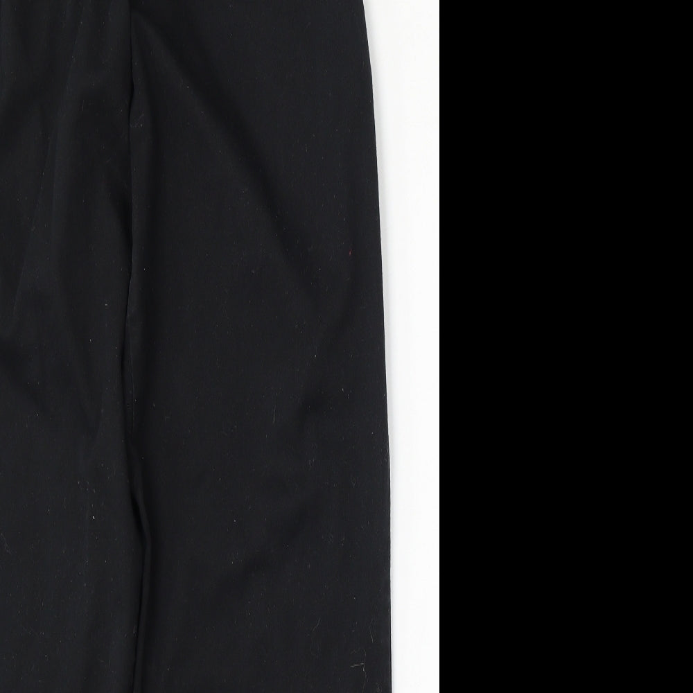 Whites Mens Black  Polyester Trousers  Size XS L32 in Regular