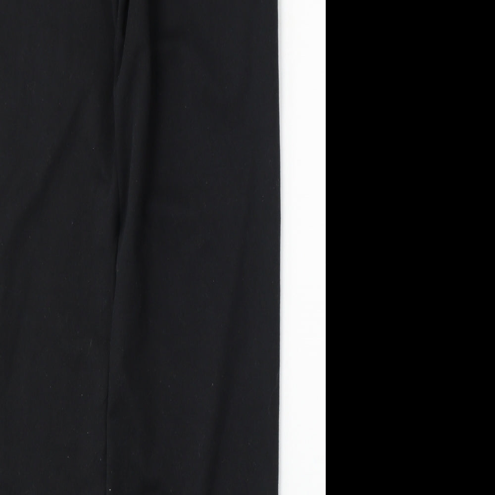 Whites Mens Black  Polyester Trousers  Size XS L32 in Regular