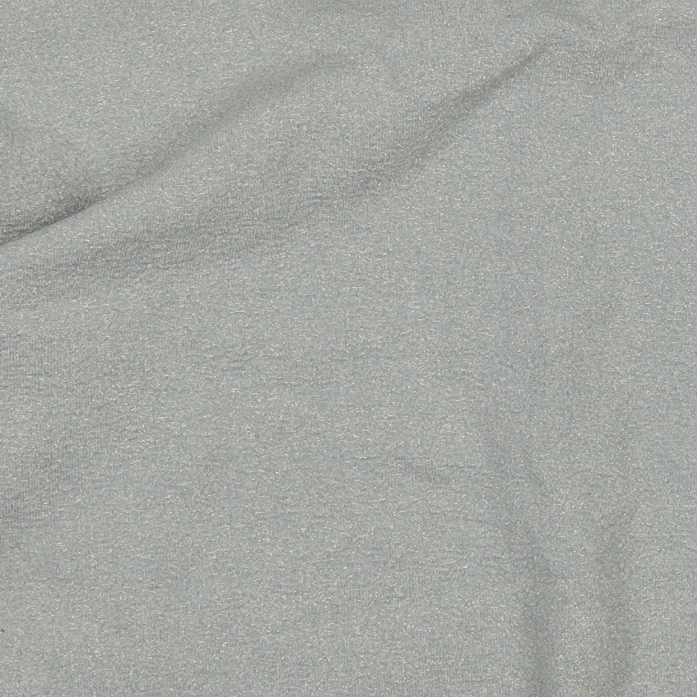 H&M Womens Grey  Viscose Pullover Sweatshirt Size L