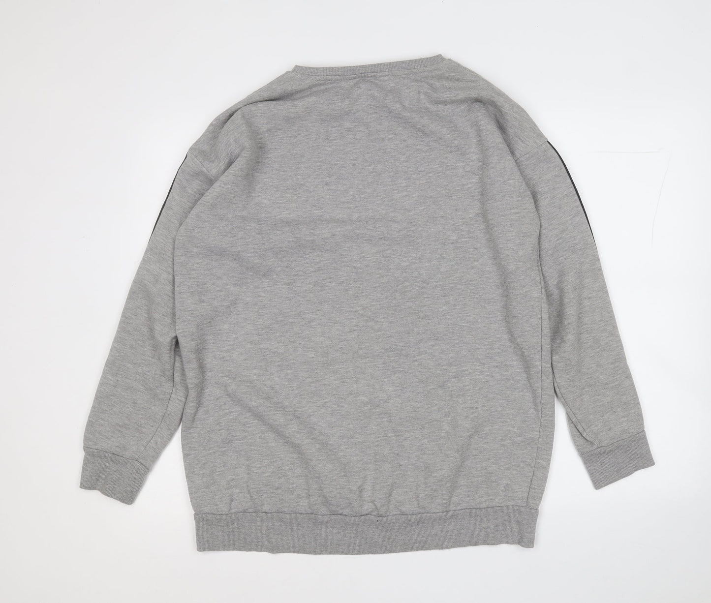 Primark Womens Grey  Polyester Pullover Sweatshirt Size L