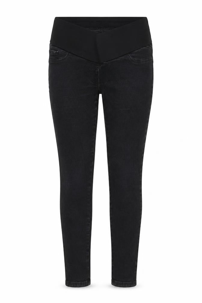 NEXT Womens Black  Cotton Straight Jeans Size 10 L26 in Regular