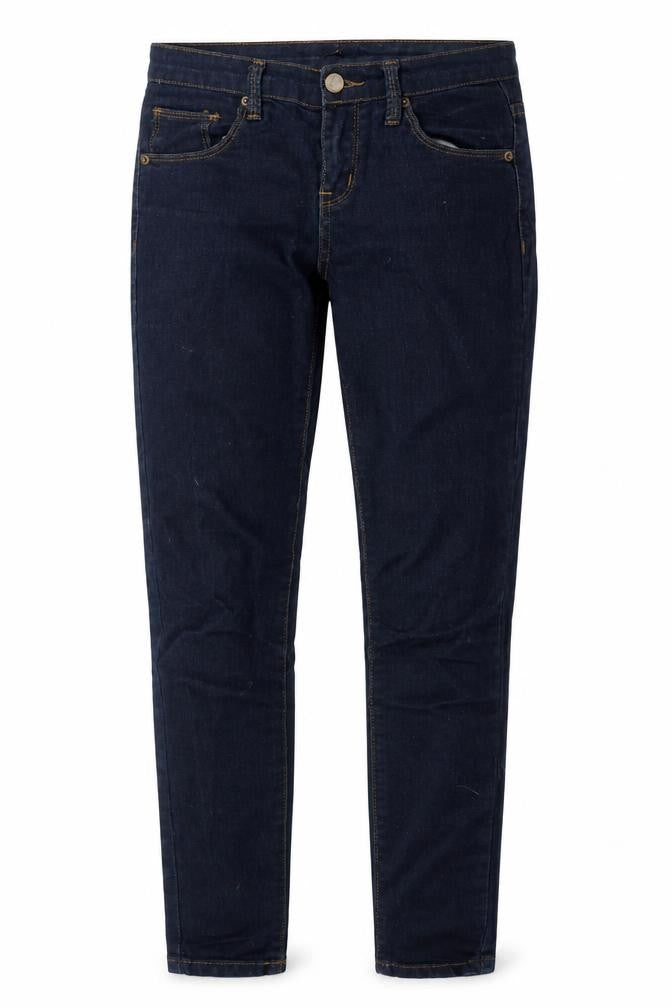 Forever 21 Womens Blue  Cotton Skinny Jeans Size 25 in L27 in Regular Button