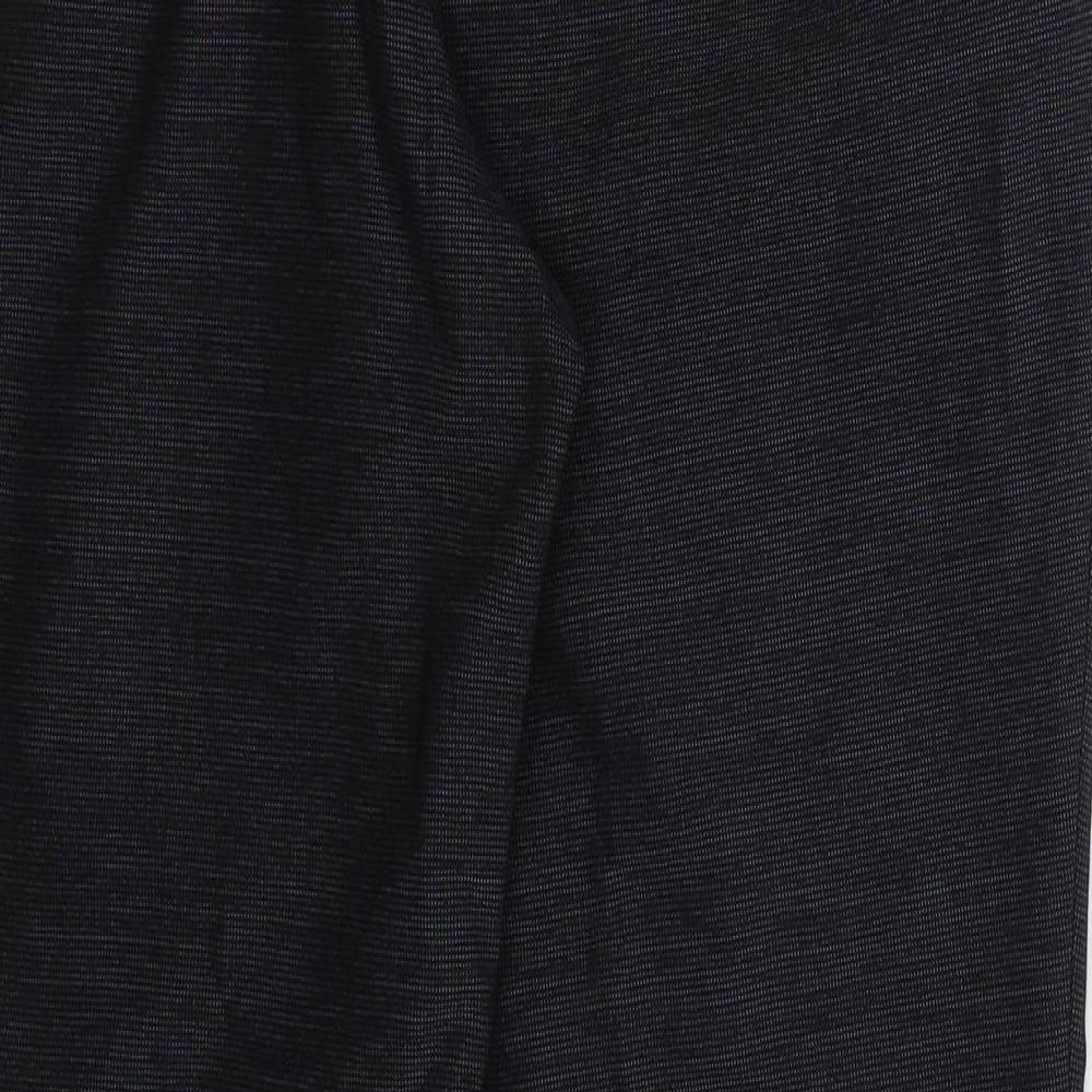 NEXT Womens Blue  Polyester Trousers  Size 36 in L28 in Regular Hook & Eye
