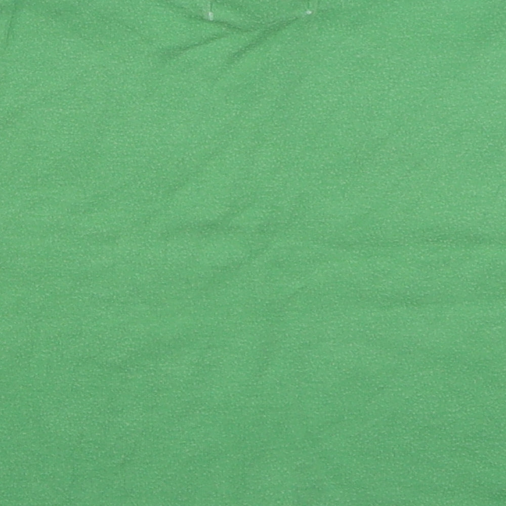 Ladybird Boys Green  100% Cotton Basic T-Shirt Size 12-18 Months Round Neck Pullover