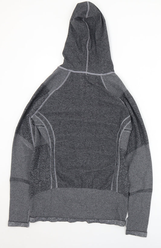 Preworn Womens Grey  Polyester Pullover Hoodie Size M