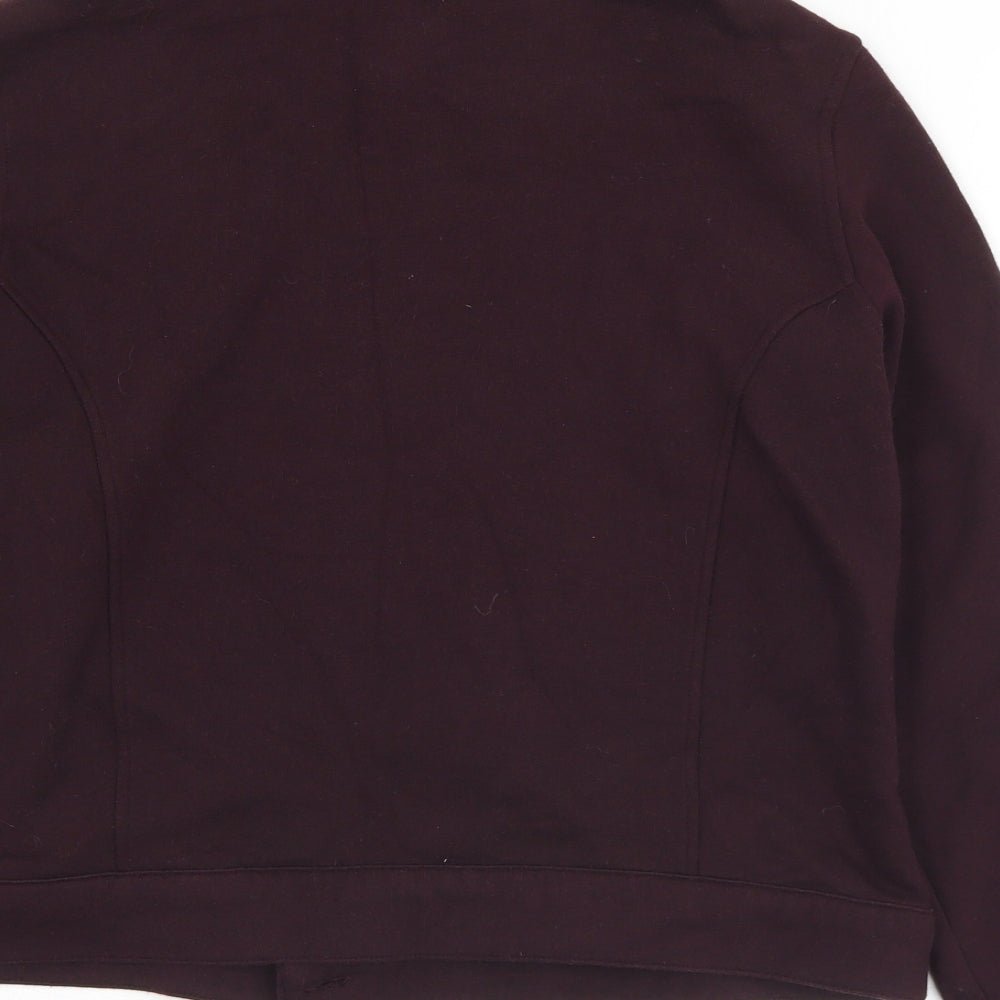 Marks and Spencer Womens Purple   Jacket  Size 14  Zip