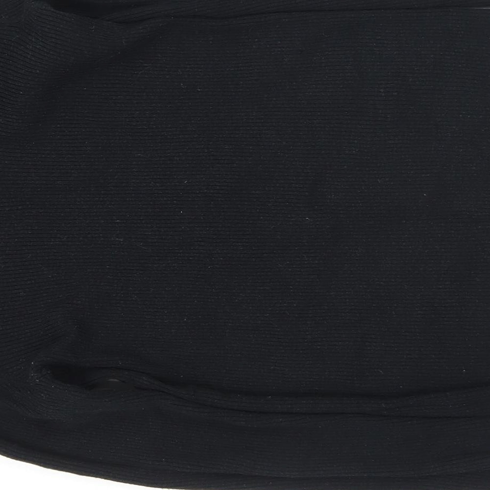 Gap Womens Black Boat Neck  Cotton Pullover Jumper Size XS