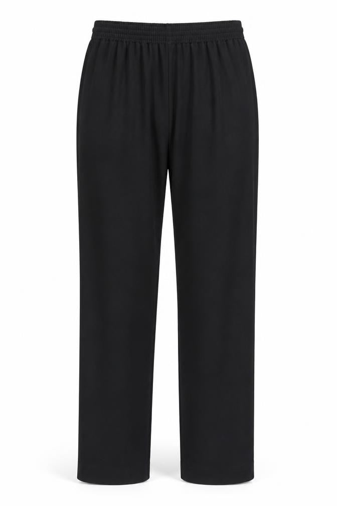 After Eight Womens Black  Polyester Trousers  Size 14 L28 in Regular