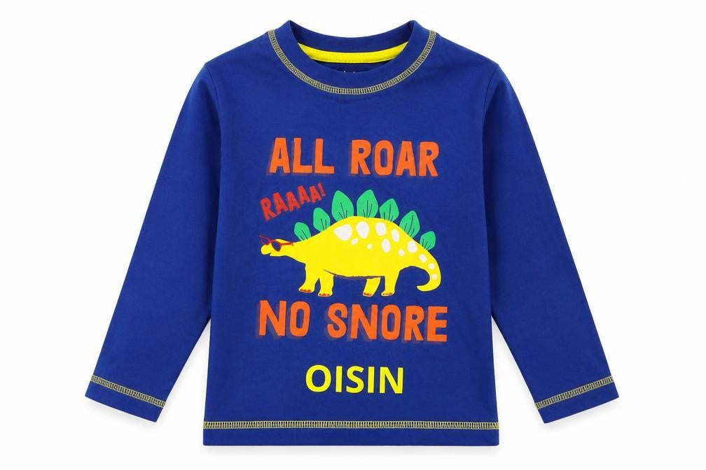 Studio Boys Blue Geometric 100% Cotton Basic T-Shirt Size 2 Years Round Neck