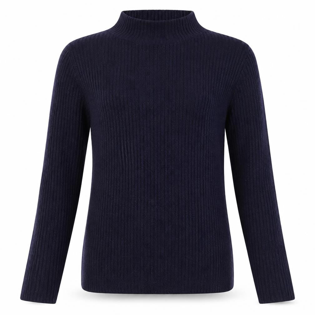 NEXT Womens Blue Round Neck  Polyester Pullover Jumper Size 8