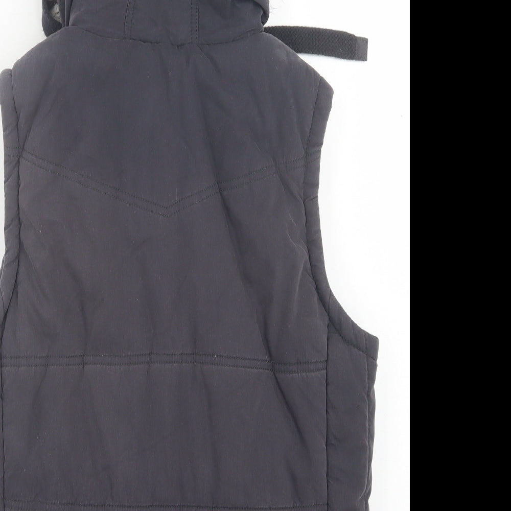 Indigo Womens Blue   Gilet Jacket Size 12  Zip