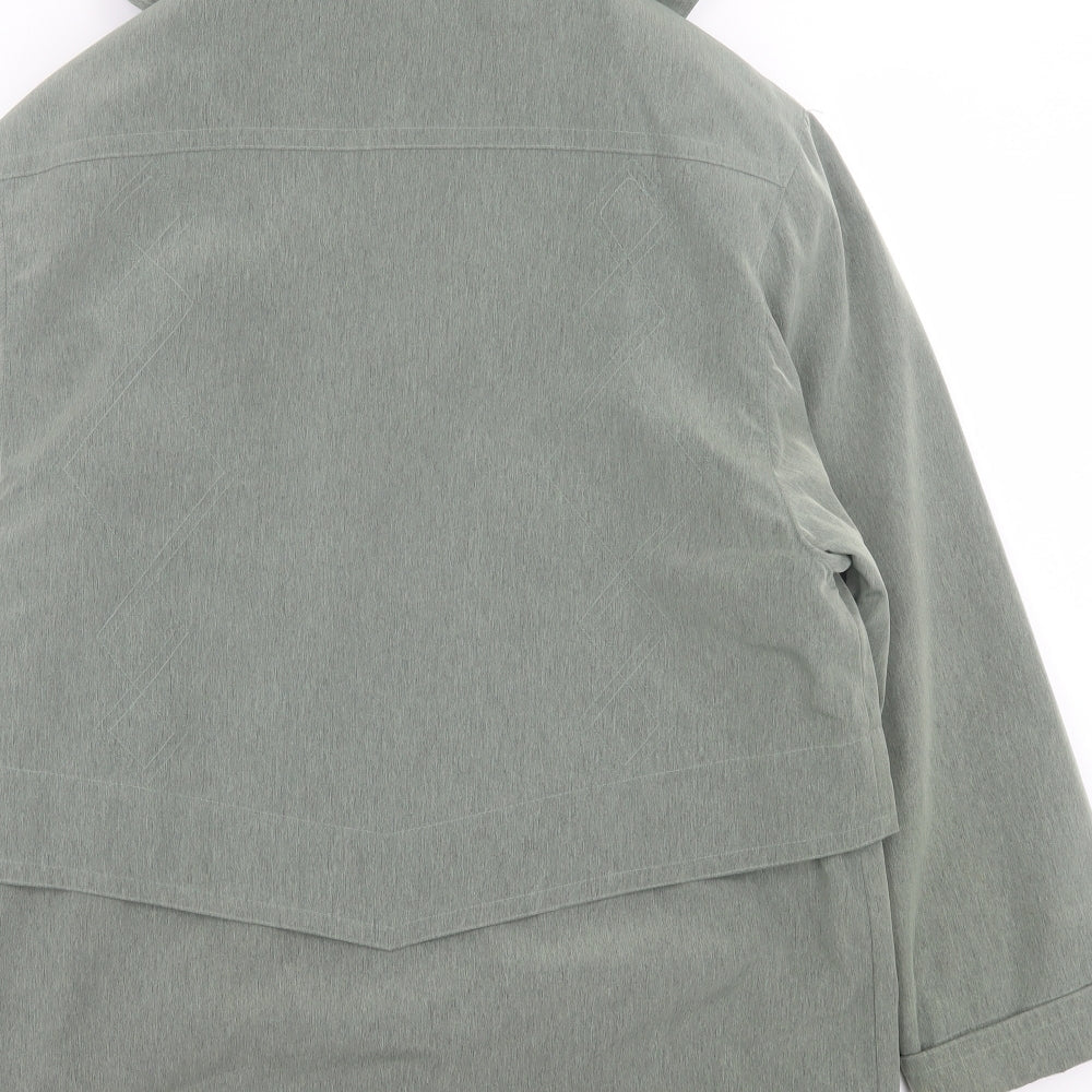 Gold Womens Green   Jacket Coat Size M  Zip