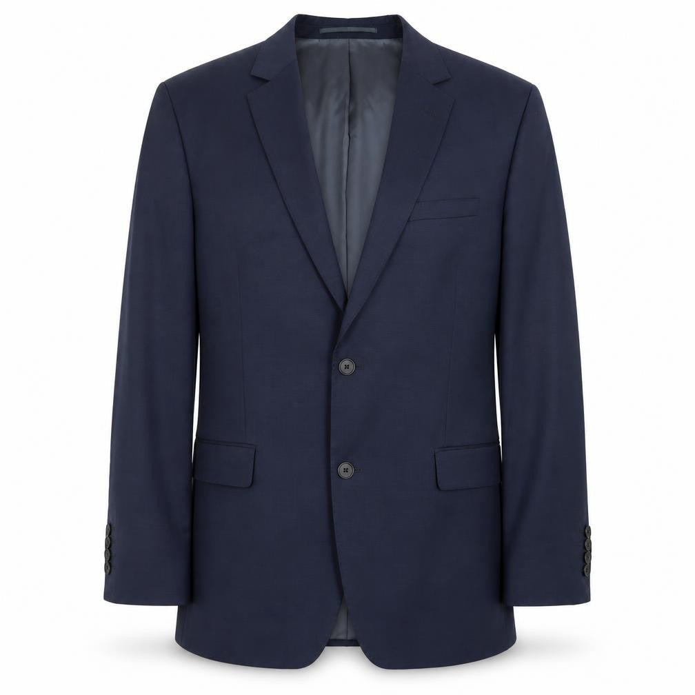 Mens 40 Chest Regular Paul Costelloe Blue Two-Button