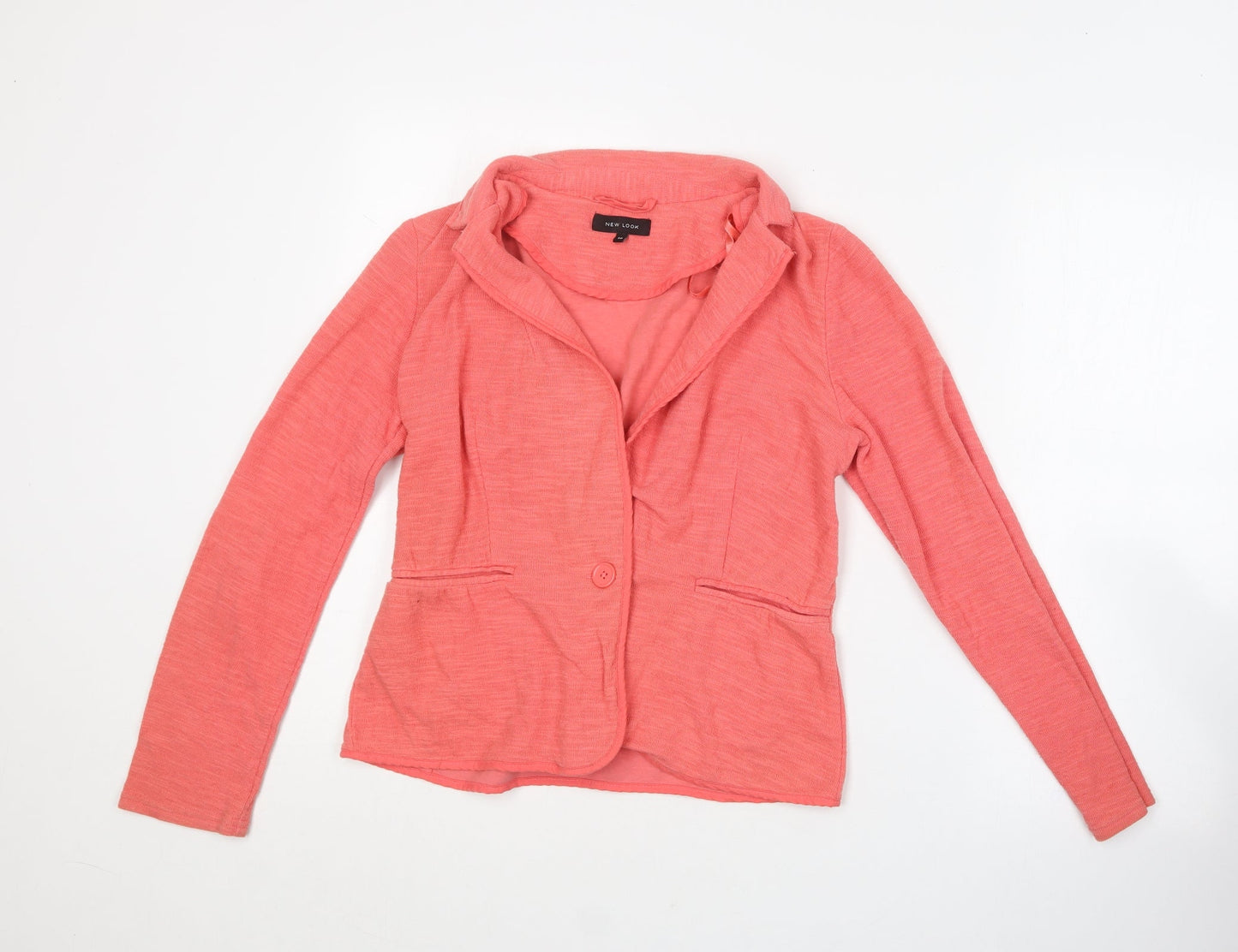 New Look Womens Pink   Jacket Coatigan Size 10