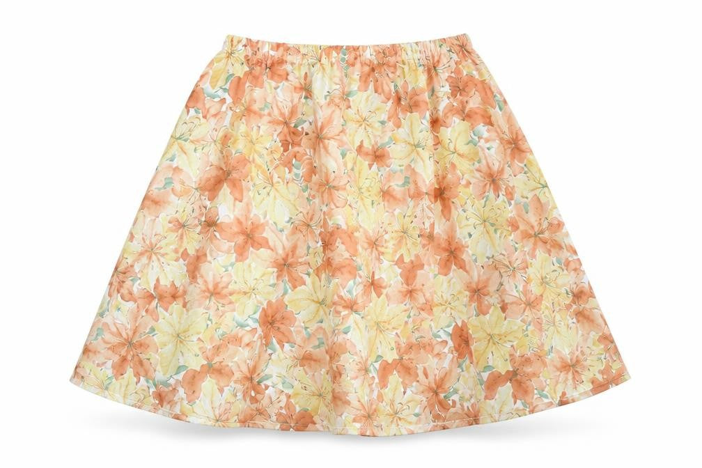 Preworn Womens Multicoloured Floral Polyester Flare Skirt Size 12