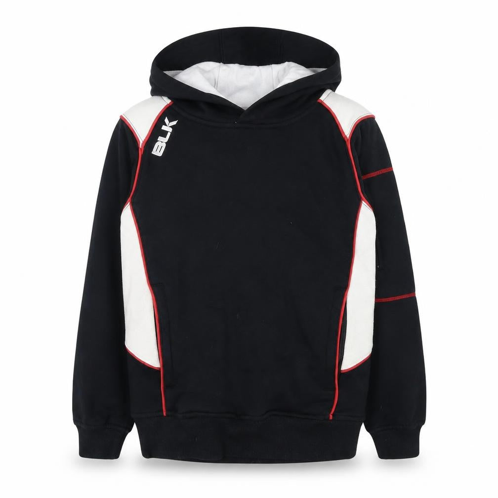 BLK Girls Black  Cotton Pullover Hoodie Size 8 Years  Pullover