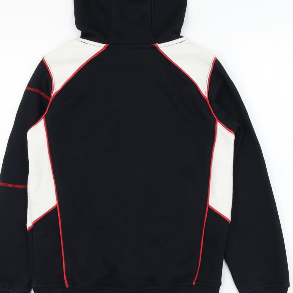 BLK Girls Black  Cotton Pullover Hoodie Size 8 Years  Pullover