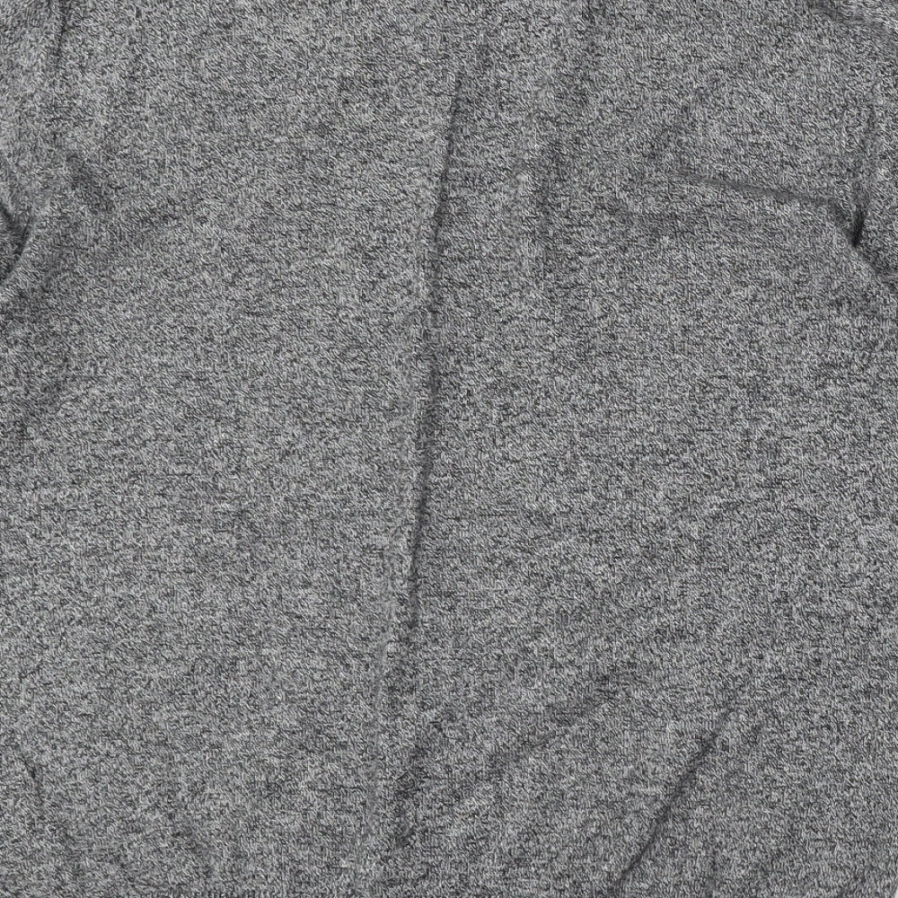 Topman Womens Grey Round Neck  Cotton Pullover Jumper Size S