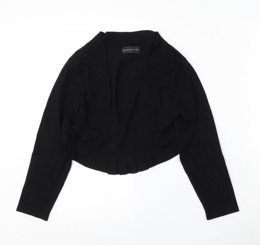Atmosphere Studio Womens Black V-Neck  Viscose Cardigan Jumper Size S