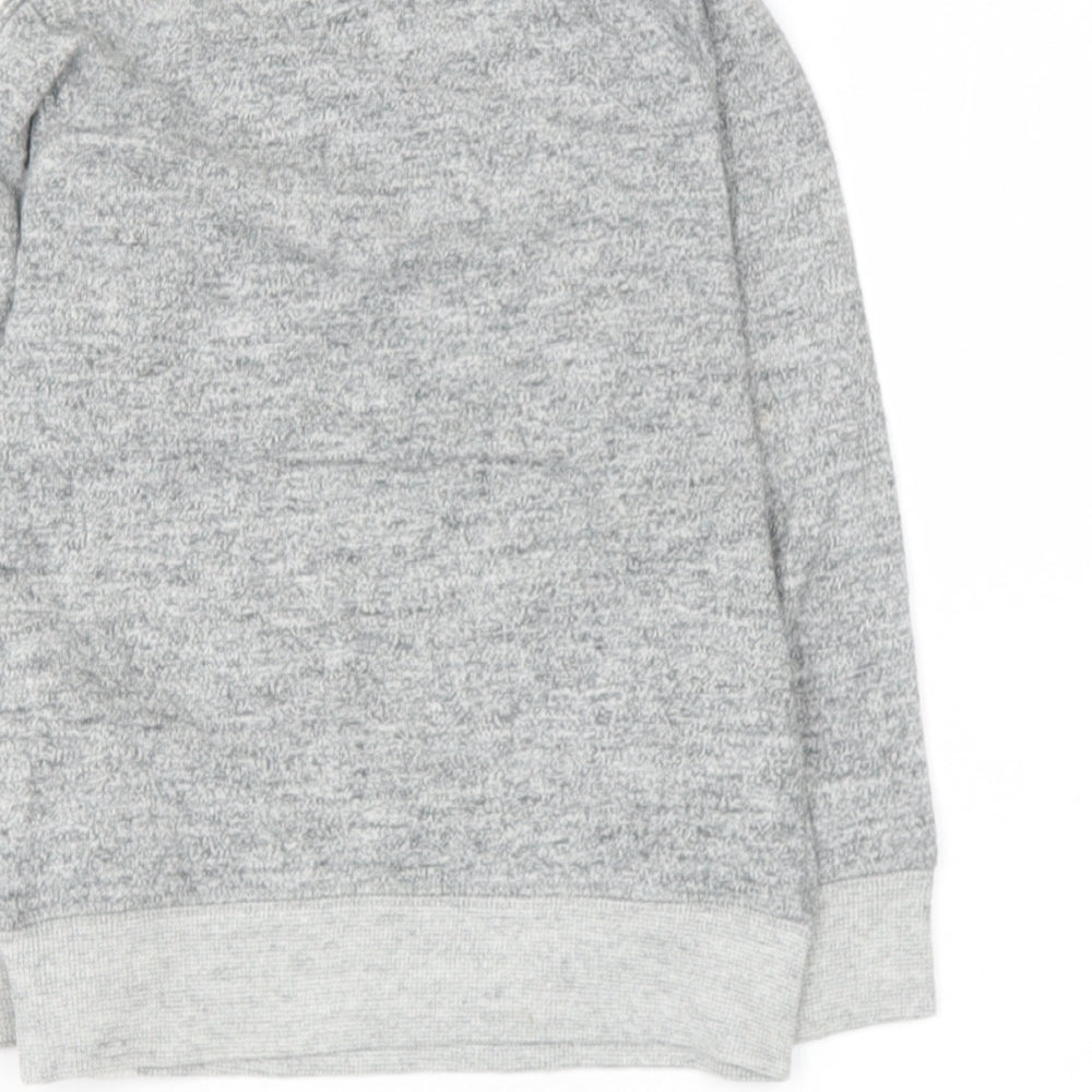 Gap Boys Grey  Cotton Pullover Hoodie Size 3 Years