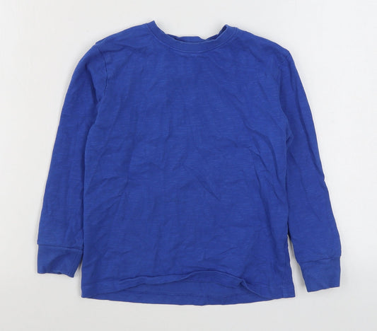 NEXT Boys Blue  100% Cotton Pullover Sweatshirt Size 7 Years  Pullover