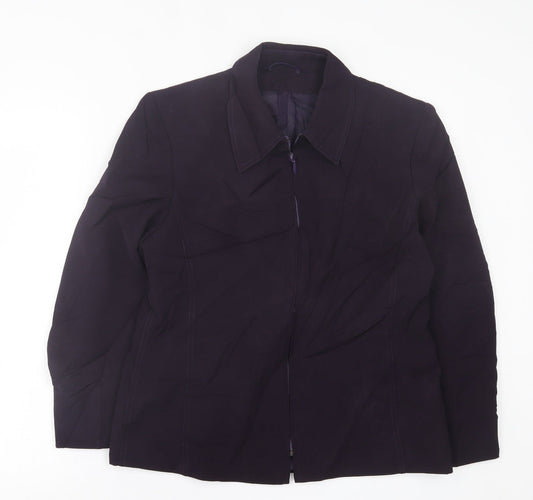 Preworn Womens Purple   Jacket  Size 12  Zip
