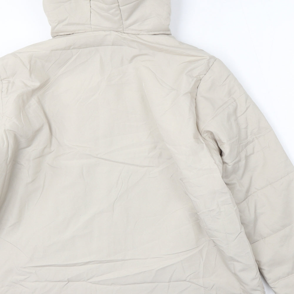 Preworn Womens Beige   Jacket  Size L  Zip