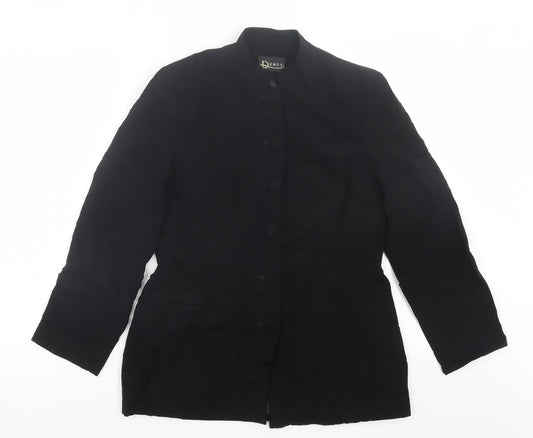 Richards Womens Black   Jacket Blazer Size 12  Button