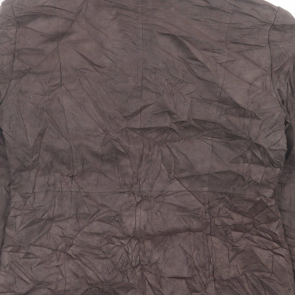 BHS Womens Brown   Jacket  Size 8  Zip