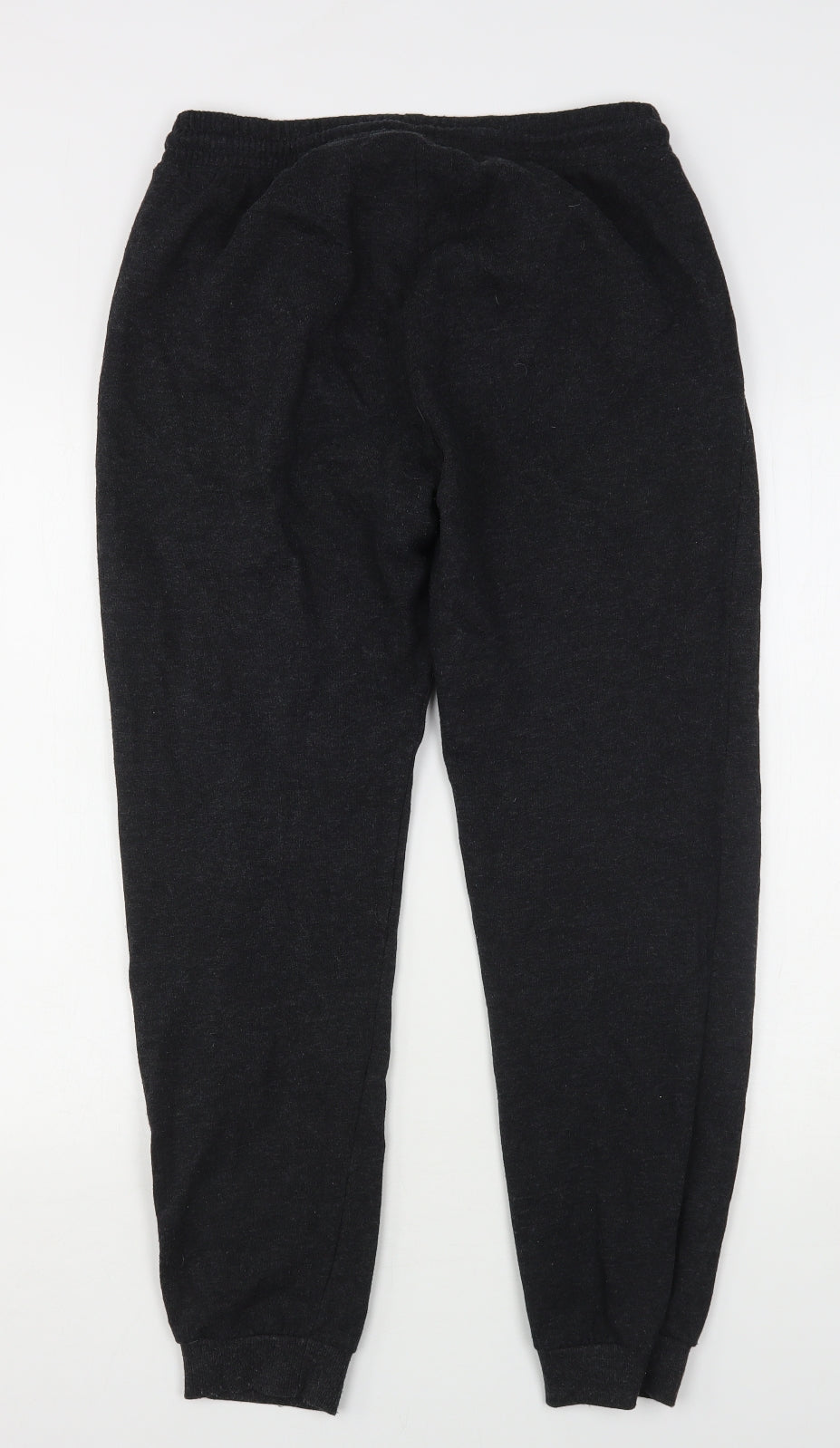 H&M Womens Grey  Cotton Sweatpants Trousers Size S L29 in Regular Snap