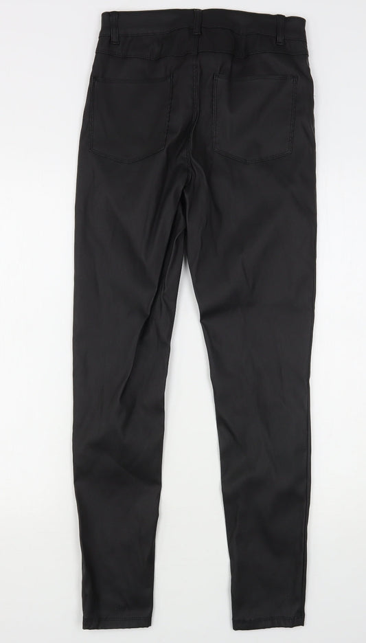 Denim Co Womens Black  Polyester Skinny Jeans Size 10 L29 in Regular