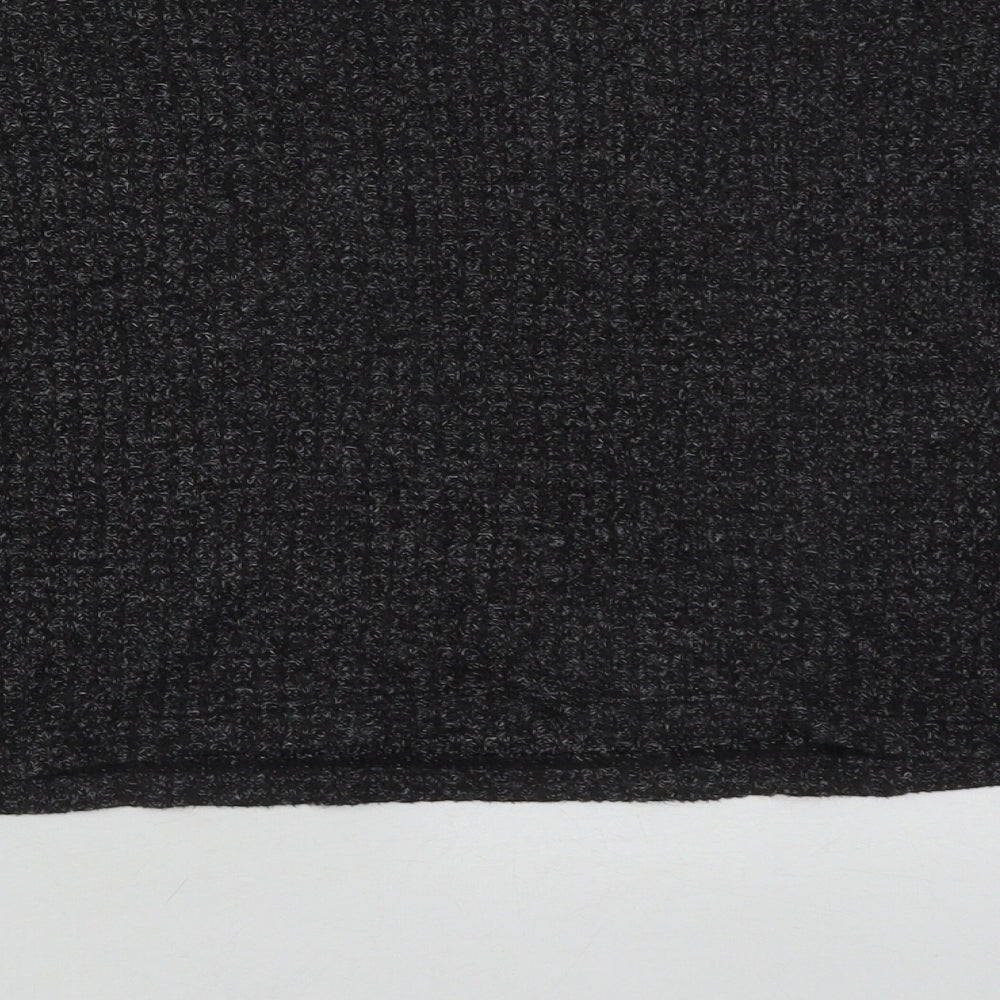 Old Navy Womens Grey Round Neck  Viscose Pullover Jumper Size XS