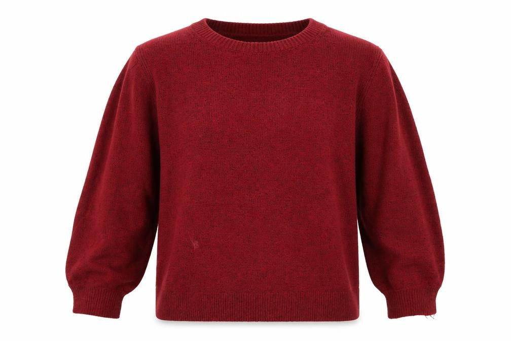 Amazon Essentials  Womens Red Round Neck  Camel Pullover Jumper Size L