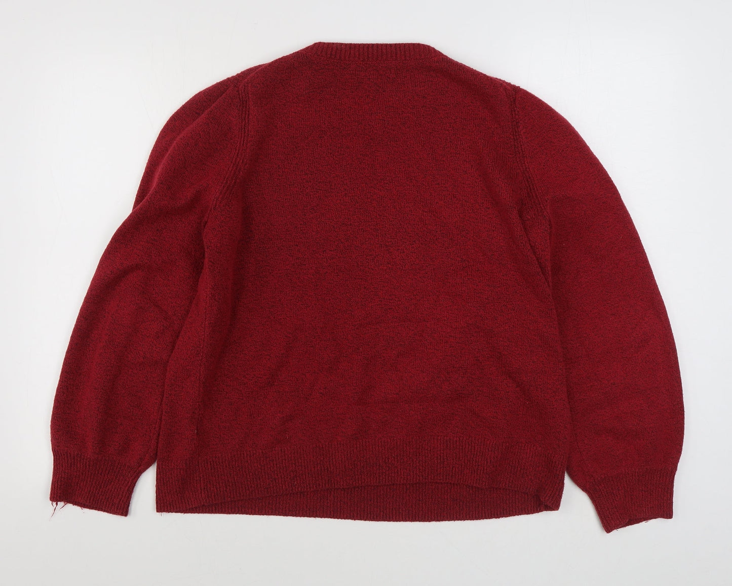 Amazon Essentials  Womens Red Round Neck  Camel Pullover Jumper Size L