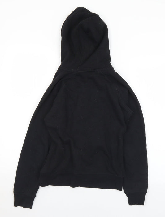 LA Gear Womens Black  Polyester Full Zip Hoodie Size 6  Zip