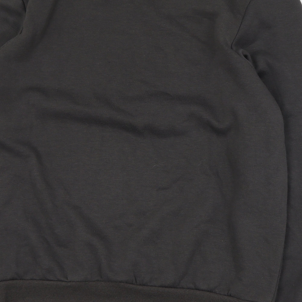 Slazenger Womens Grey  Polyester Pullover Sweatshirt Size L  Pullover
