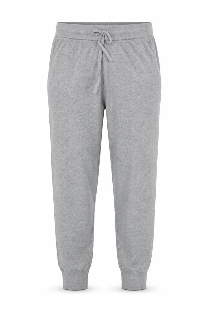 Dunnes Womens Grey  Viscose Jogger Trousers Size M L26 in Regular