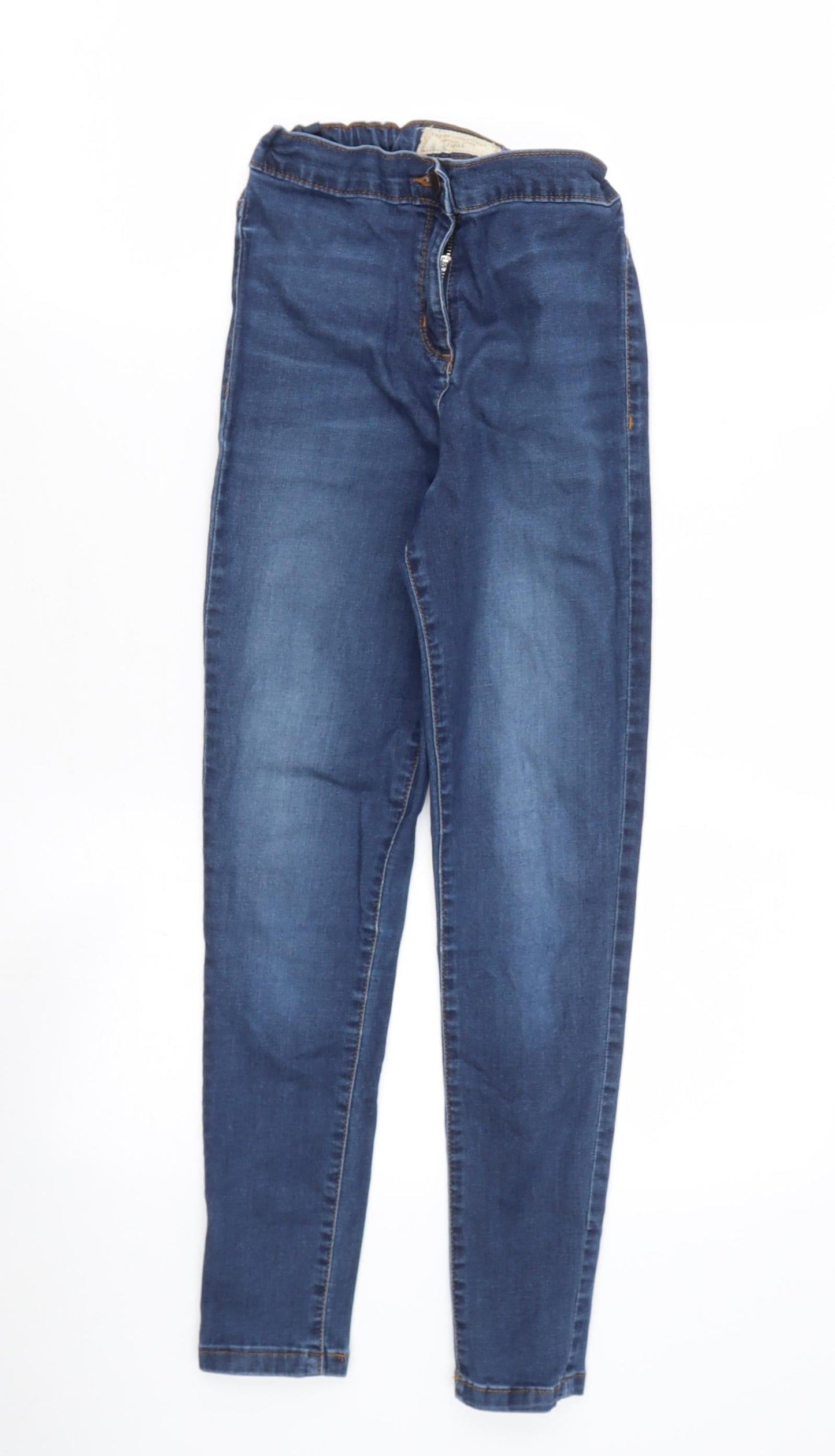 NEXT  Girls Blue  Cotton Skinny Jeans Size 12 Years  Regular