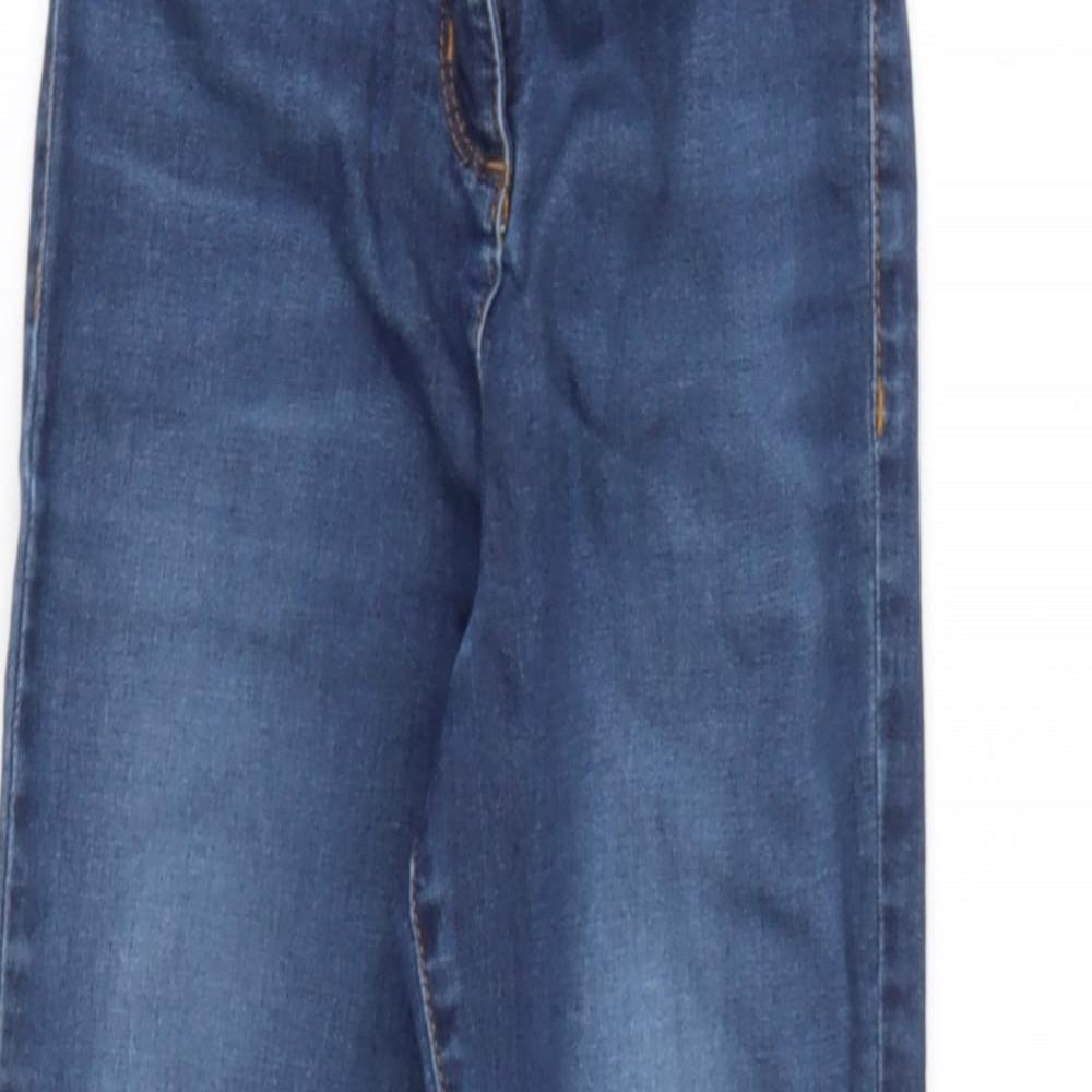 NEXT  Girls Blue  Cotton Skinny Jeans Size 12 Years  Regular