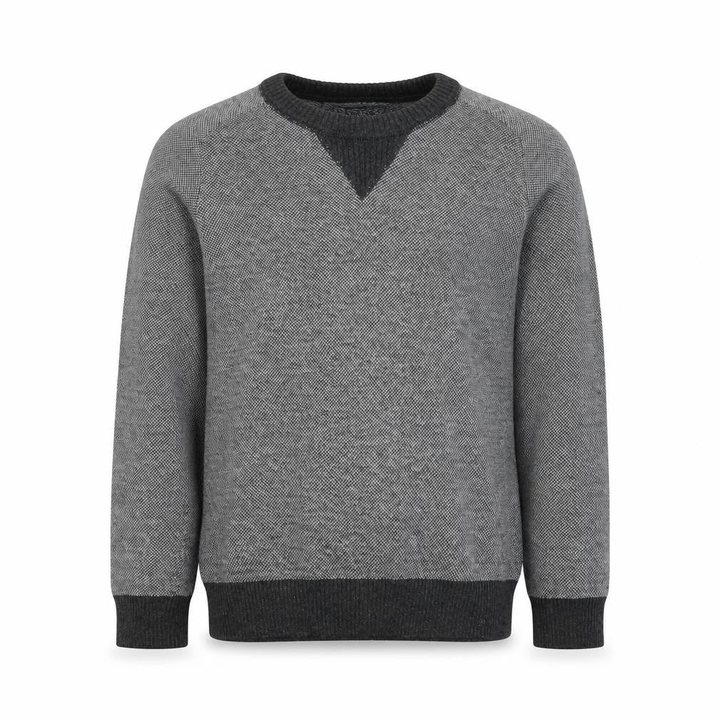 Undeniable Dudes Boys Grey Round Neck  100% Cotton Pullover Jumper Size 8 Years
