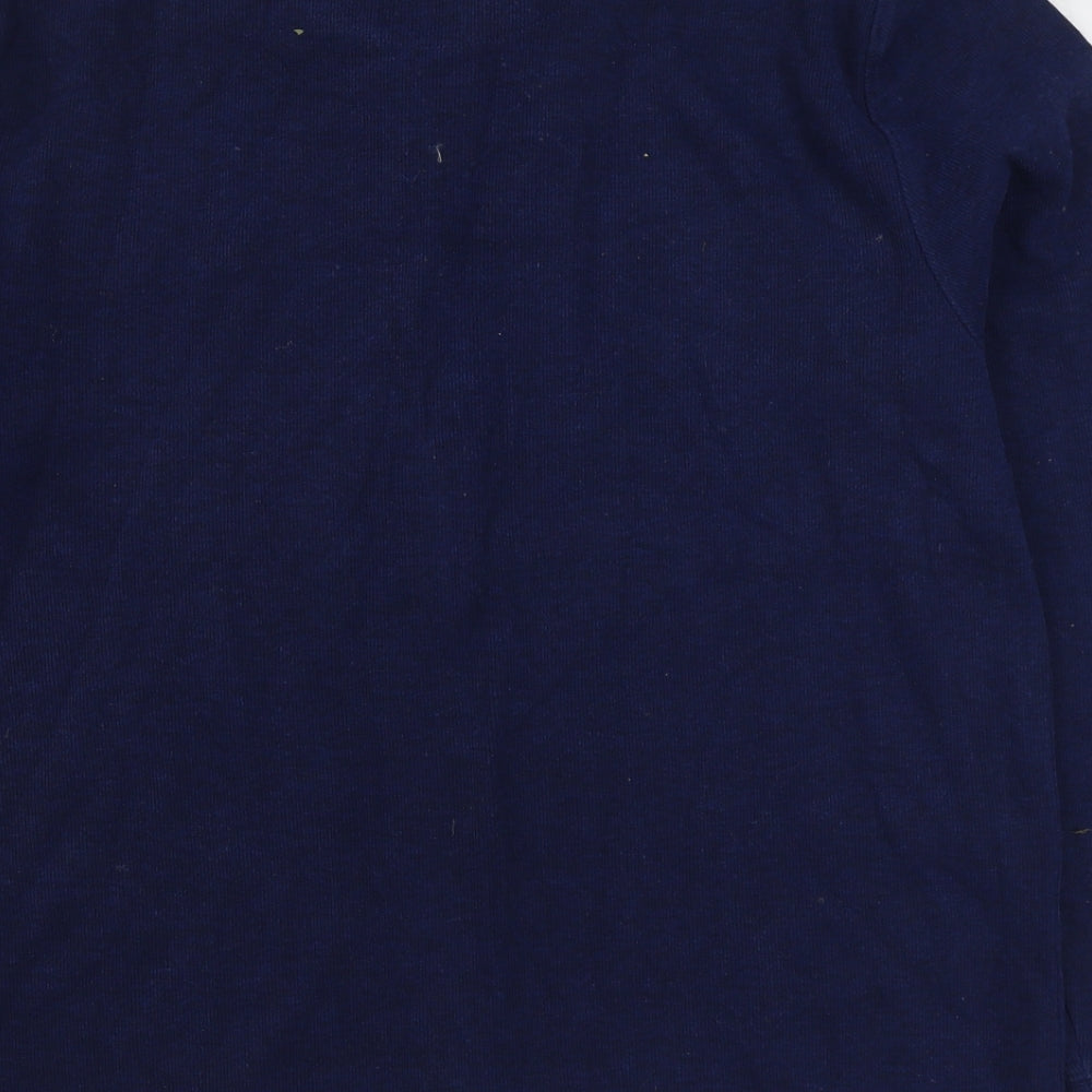 Matalan Mens Blue  Polyester Pullover Sweatshirt Size L