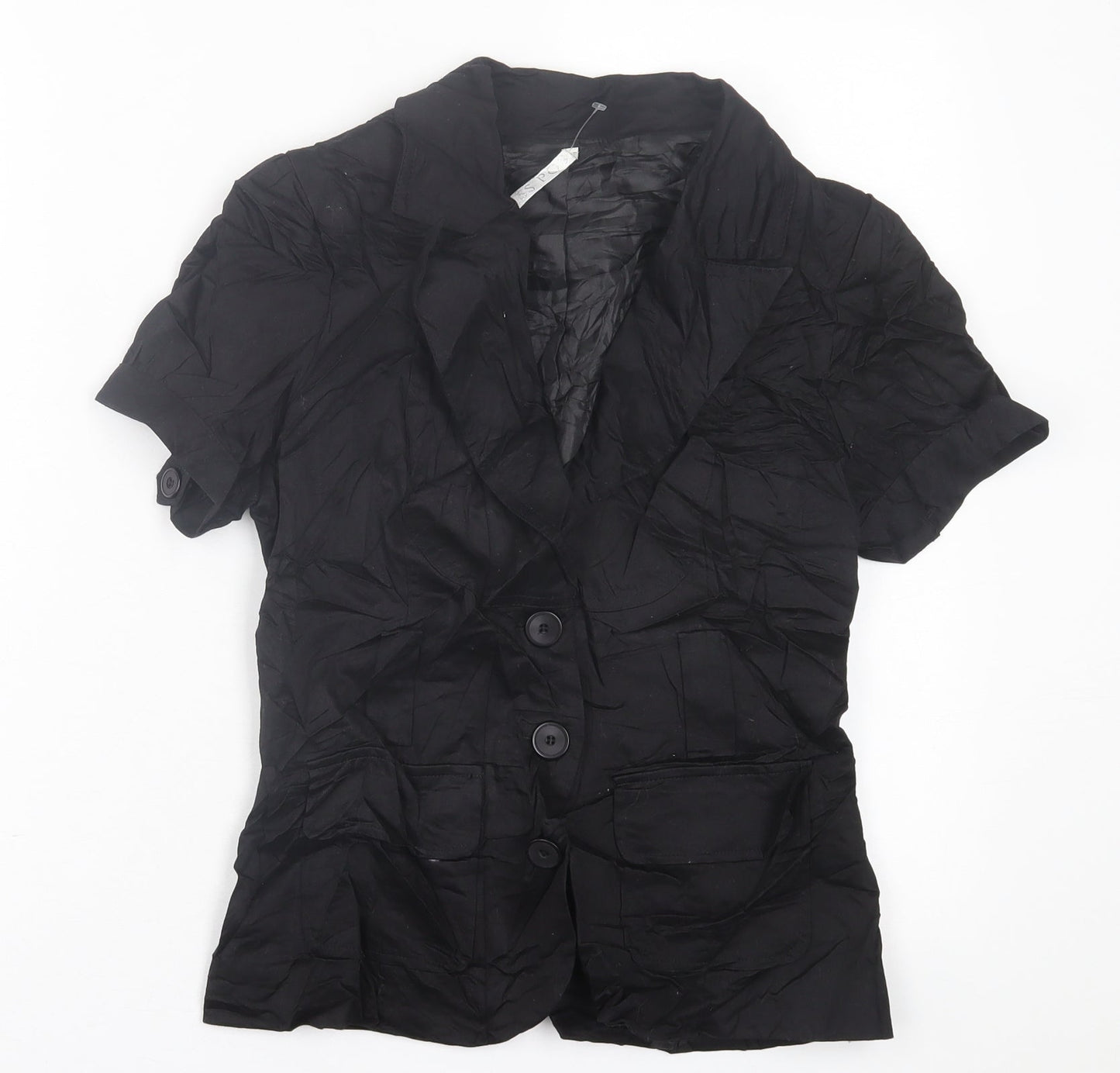 Miss Posh Womens Black   Jacket Blazer Size 12  Button